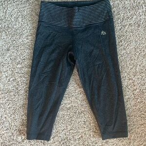 Heather Grey Athletic Capris